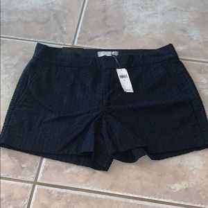 Navy Banana Republic Hampton Fit Shorts